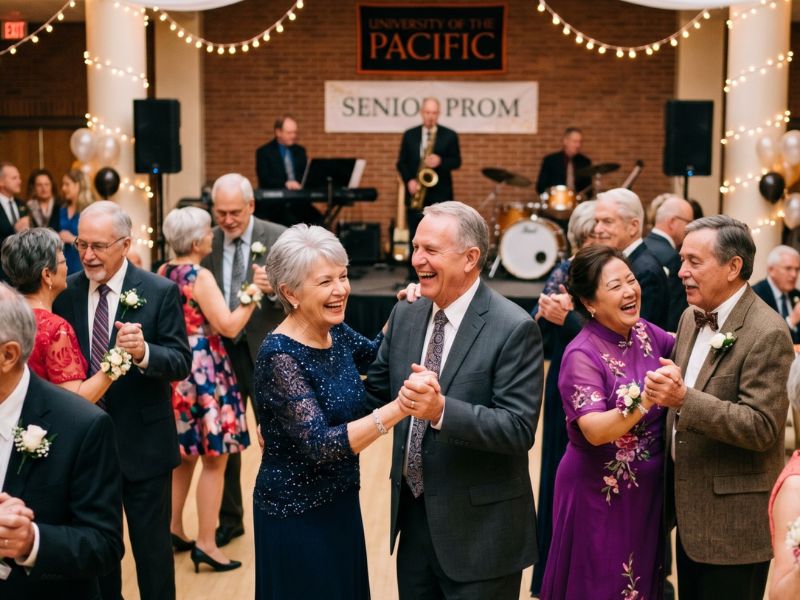 Senior Citizens Prom Brings Joy, Music, and Community Spirit to California Campus